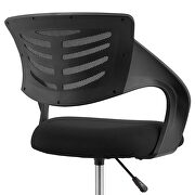 Mesh office chair in black additional photo 3 of 6