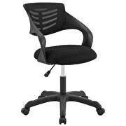 Mesh office chair in black additional photo 5 of 6