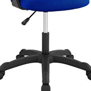 Mesh office chair in blue by Modway additional picture 2