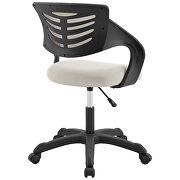 Mesh office chair in gray by Modway additional picture 7