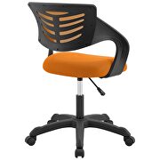 Mesh office chair in orange by Modway additional picture 7