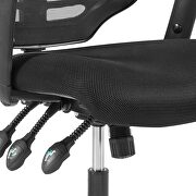 Mesh office chair in black by Modway additional picture 2