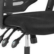 Mesh office chair in black additional photo 2 of 6