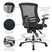 Mesh office chair in black by Modway additional picture 4