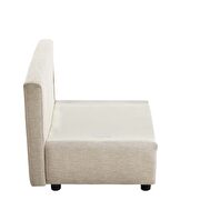 Upholstered fabric chair in beige by Modway additional picture 6