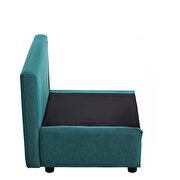 Upholstered fabric chair in teal by Modway additional picture 6
