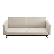 Upholstered fabric sofa in beige by Modway additional picture 7