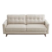 Upholstered fabric sofa in beige by Modway additional picture 8