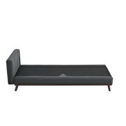 Upholstered fabric sofa in gray additional photo 5 of 11