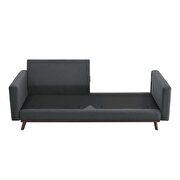 Upholstered fabric sofa in gray by Modway additional picture 7