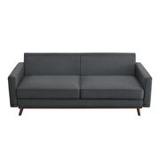 Upholstered fabric sofa in gray by Modway additional picture 9