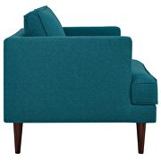 Upholstered fabric armchair in teal by Modway additional picture 3