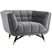 Performance velvet accent / casual style chair additional photo 5 of 5