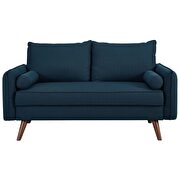 Fabric loveseat in azure by Modway additional picture 4