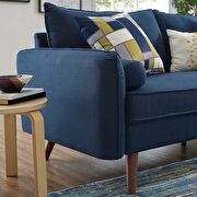 Fabric loveseat in azure by Modway additional picture 5