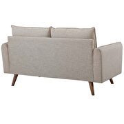 Fabric loveseat in beige by Modway additional picture 3