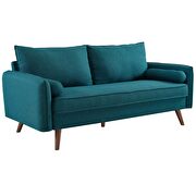 Fabric sofa in teal additional photo 3 of 3