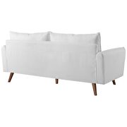 Fabric sofa in white additional photo 4 of 3