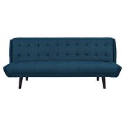 Tufted convertible fabric sofa bed in azure by Modway additional picture 6
