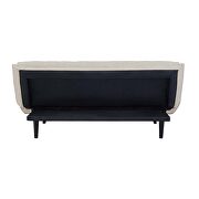 Tufted convertible fabric sofa bed in beige by Modway additional picture 2