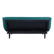 Tufted convertible fabric sofa bed in teal by Modway additional picture 2