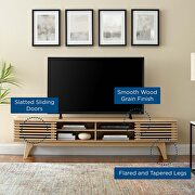 Entertainment center TV stand in oak finish by Modway additional picture 3