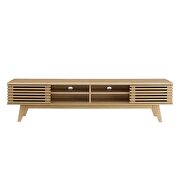 Entertainment center TV stand in oak finish by Modway additional picture 7