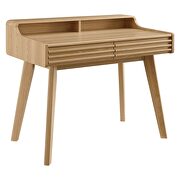 Writing desk in oak by Modway additional picture 7