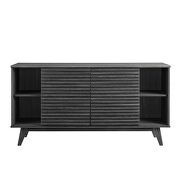 Mid-century modern design charcoal finish buffet by Modway additional picture 7