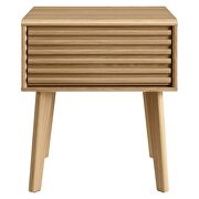 End table/ nightstand in oak finish by Modway additional picture 7