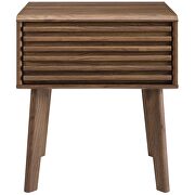 End table nightstand in walnut by Modway additional picture 6