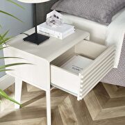End table/ nightstand in white finish by Modway additional picture 3