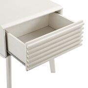 End table/ nightstand in white finish by Modway additional picture 4