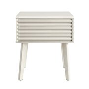 End table/ nightstand in white finish by Modway additional picture 7