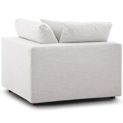 Down filled overstuffed 3 piece sectional sofa set in beige by Modway additional picture 2