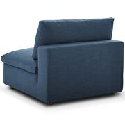 Down filled overstuffed 4 piece sectional sofa set in azure by Modway additional picture 7