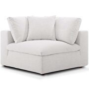 Down filled overstuffed 4 piece sectional sofa set in beige by Modway additional picture 3