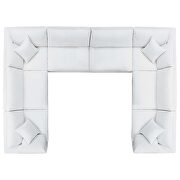 Down filled overstuffed 8 piece sectional sofa set in white by Modway additional picture 2