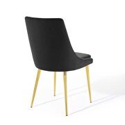 Modern accent performance velvet dining chair in black by Modway additional picture 7