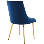 Modern accent performance velvet dining chair in navy by Modway additional picture 6