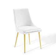 Modern accent performance velvet dining chair in white by Modway additional picture 5