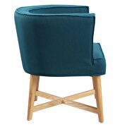 Upholstered fabric accent chair in azure by Modway additional picture 6