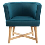 Upholstered fabric accent chair in azure by Modway additional picture 7