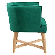 Upholstered fabric accent chair in teal by Modway additional picture 6