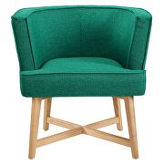 Upholstered fabric accent chair in teal by Modway additional picture 7