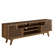 Media console tv stand in walnut by Modway additional picture 2