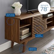 Media console tv stand in walnut by Modway additional picture 9
