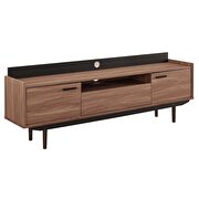 Tv stand in walnut black by Modway additional picture 2