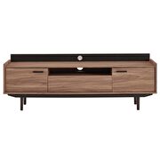 Tv stand in walnut black by Modway additional picture 4