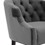 Accent performance velvet armchair in gray by Modway additional picture 3